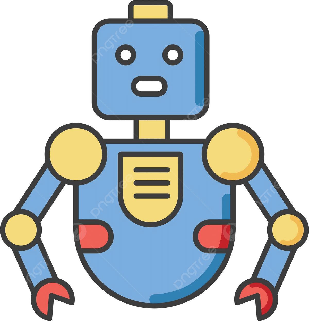 Representaci&oacute;n de un robot de IA