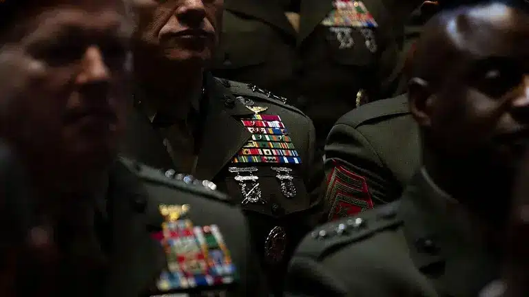 Militares activos en servicio