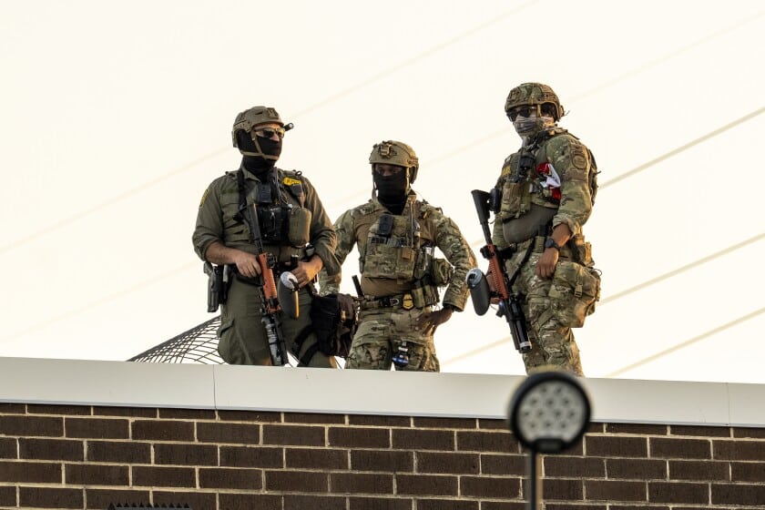 Fuerzas de seguridad desplegadas en Illinois