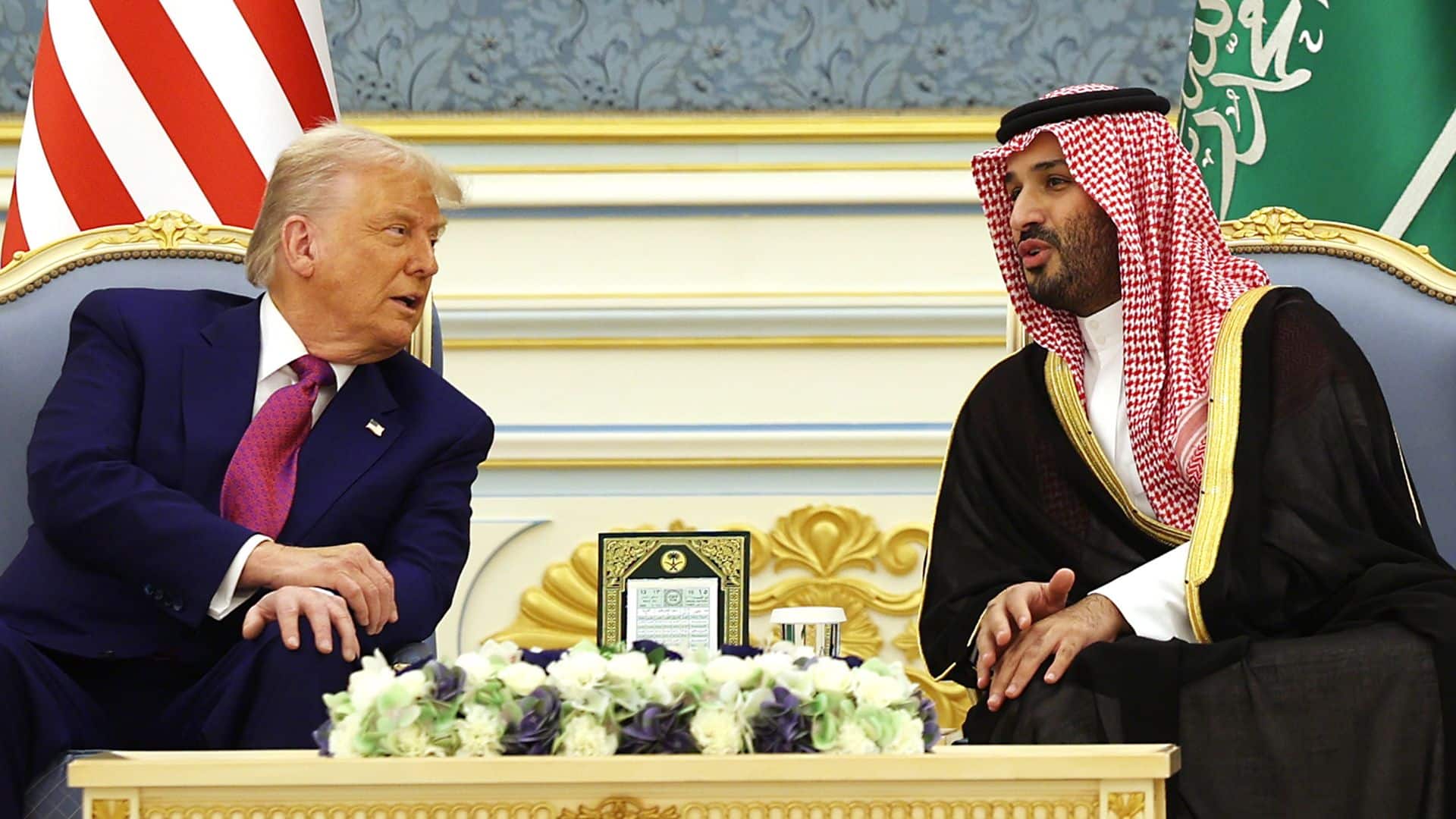 Reuni&oacute;n diplom&aacute;tica entre Estados Unidos y Arabia Saudita