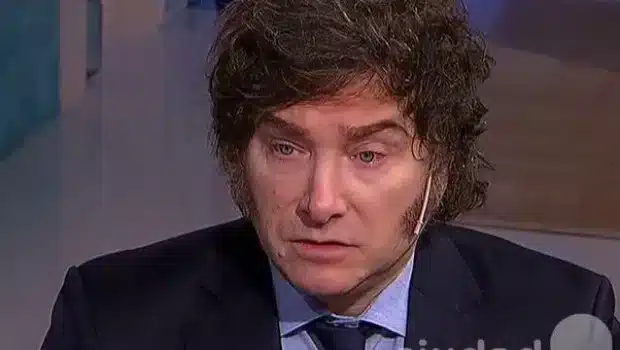 Javier Milei en reuni&oacute;n de gabinete