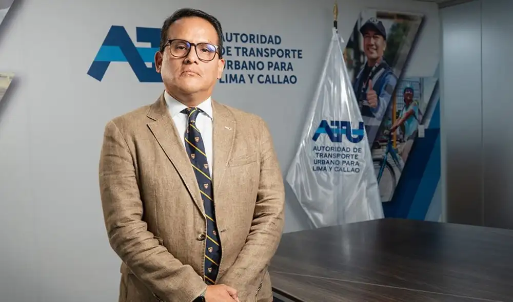 David Hern&aacute;ndez, jefe de la ATU, en imagen institucional