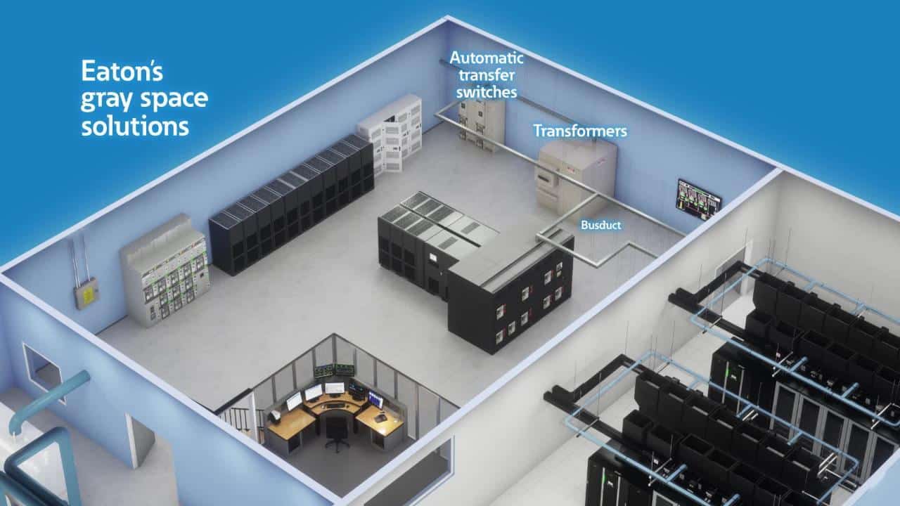 Infraestructura de data center con controles y equipamiento t&eacute;cnico