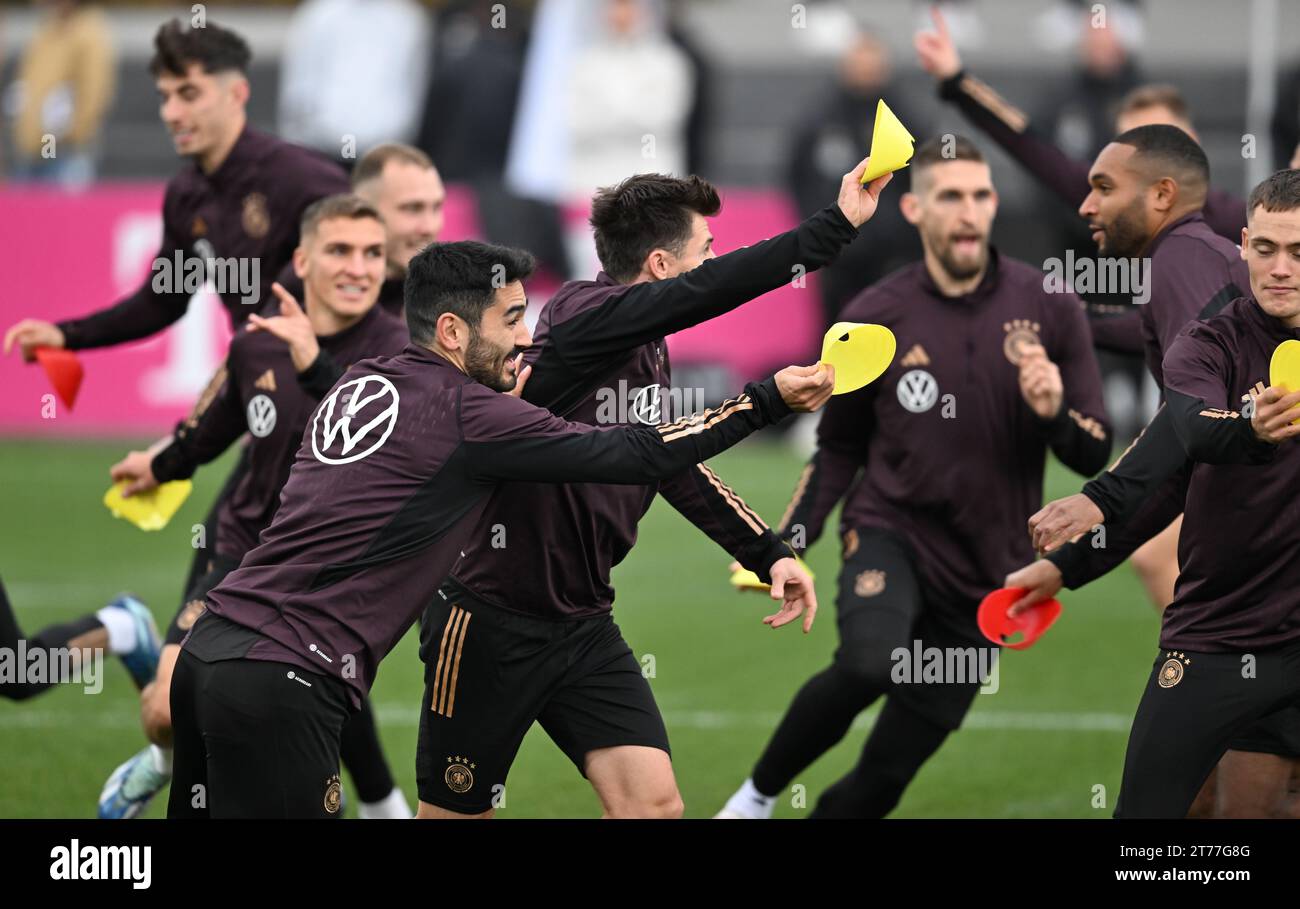 Sesión de entrenamiento de selección nacional