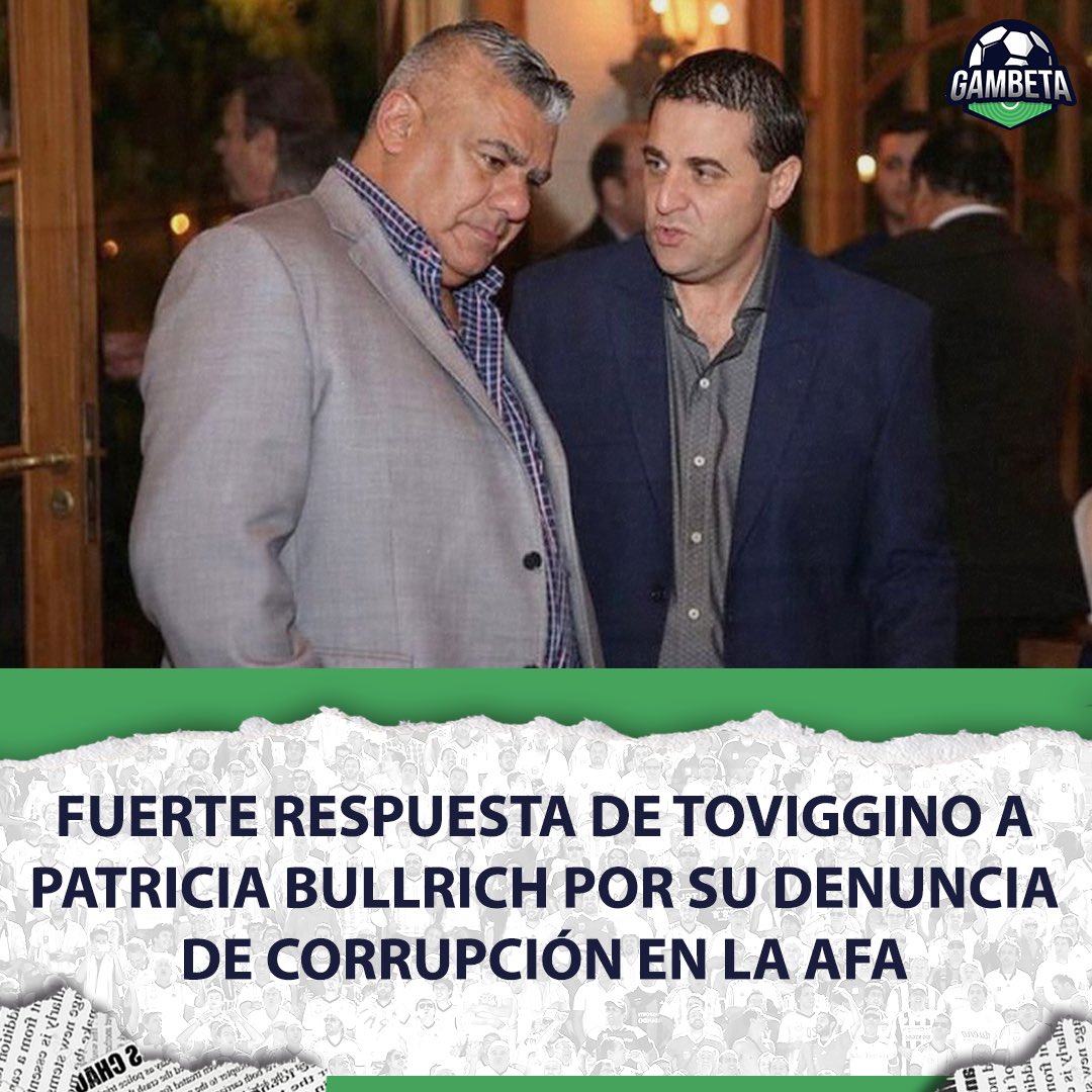 Pablo Toviggino en conversaci&oacute;n seria, ilustrando la respuesta a Patricia Bullrich