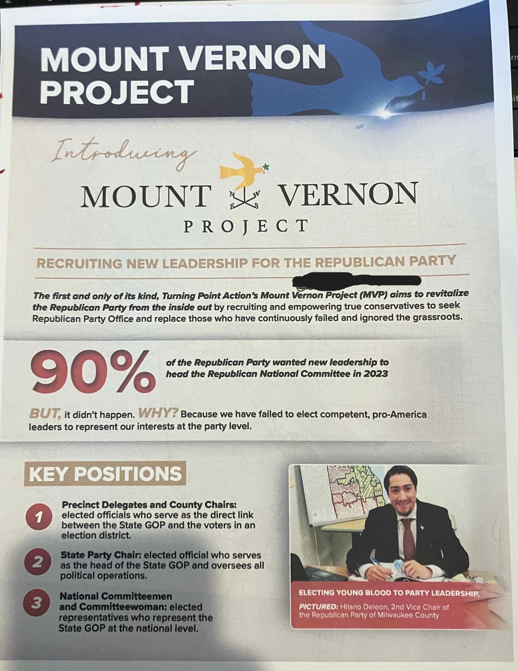 Documento del Mount Vernon Project mencionando a Hilario Deleon