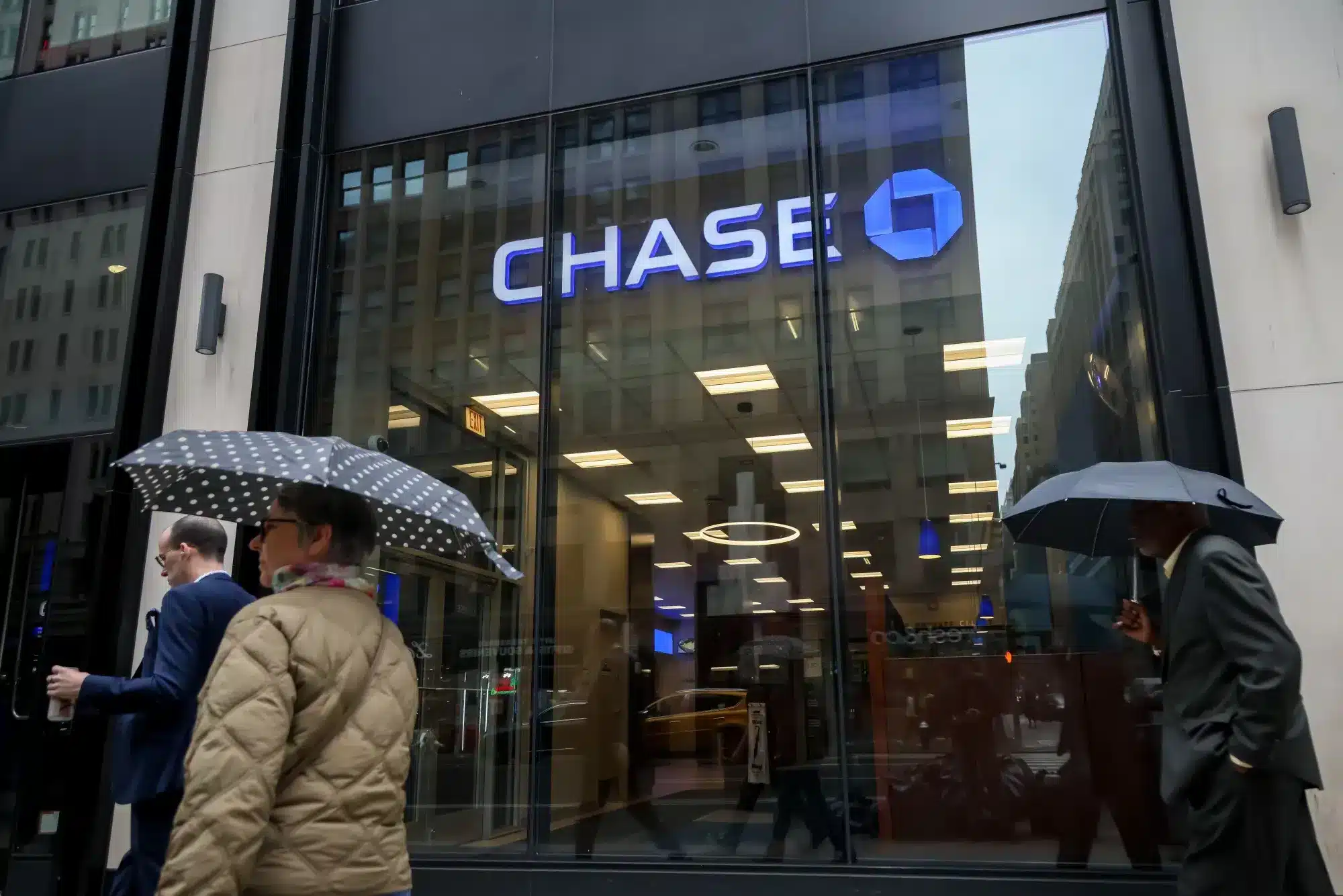 Sucursal de Chase en un entorno urbano