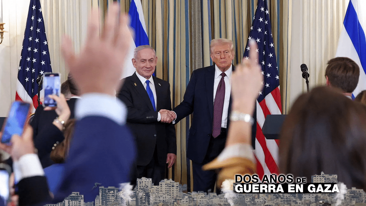 Encuentro diplom&aacute;tico entre representantes de Estados Unidos e Israel