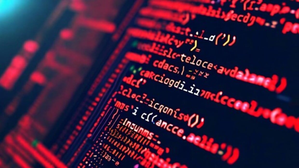 Captura de pantalla de c&oacute;digo de programaci&oacute;n representando el desarrollo con IA