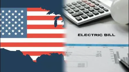 Infografía comparativa de costos de electricidad en EE.UU.