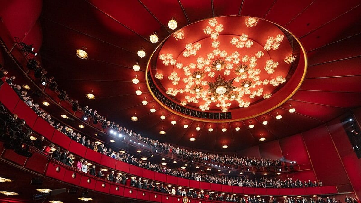 Interior del Kennedy Center durante un evento de gala