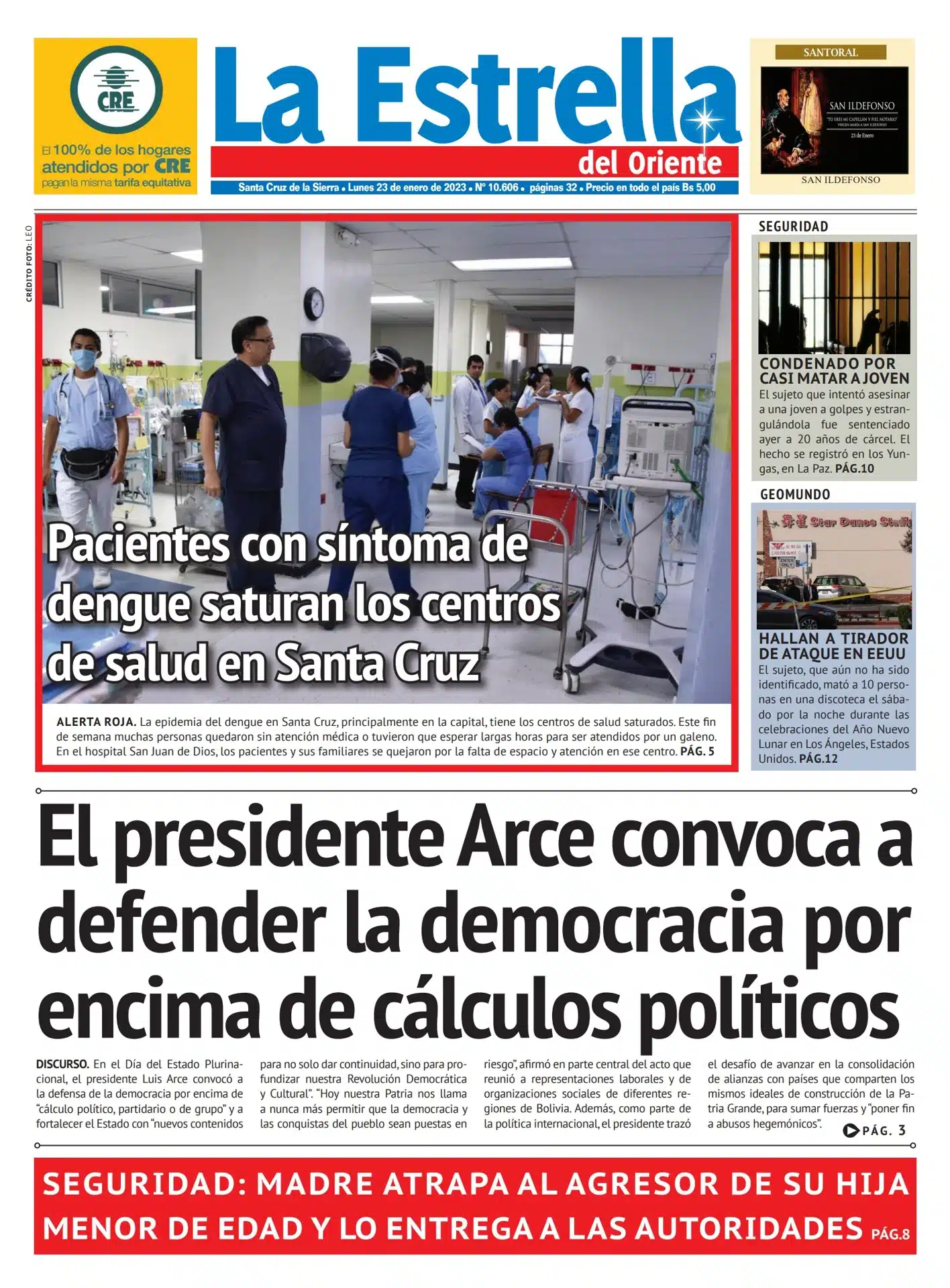 Contexto noticioso ilustrativo