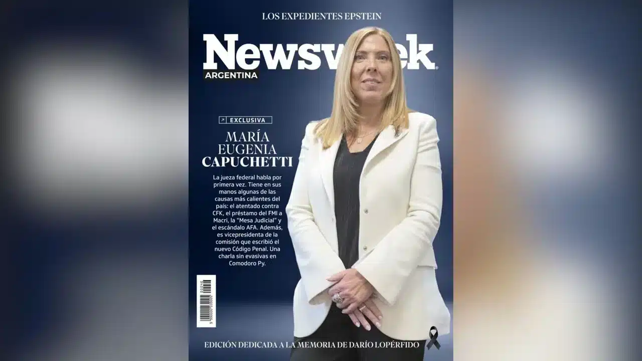 Portada de Newsweek Argentina edici&oacute;n marzo con Mar&iacute;a Eugenia Capuchetti