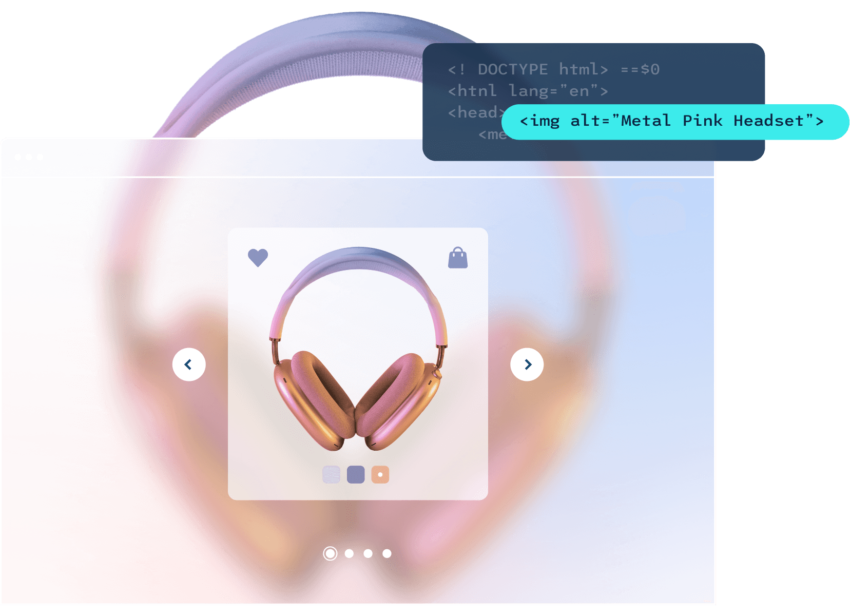 Diseño gráfico moderno de un dispositivo de IA, representando la innovación tecnológica