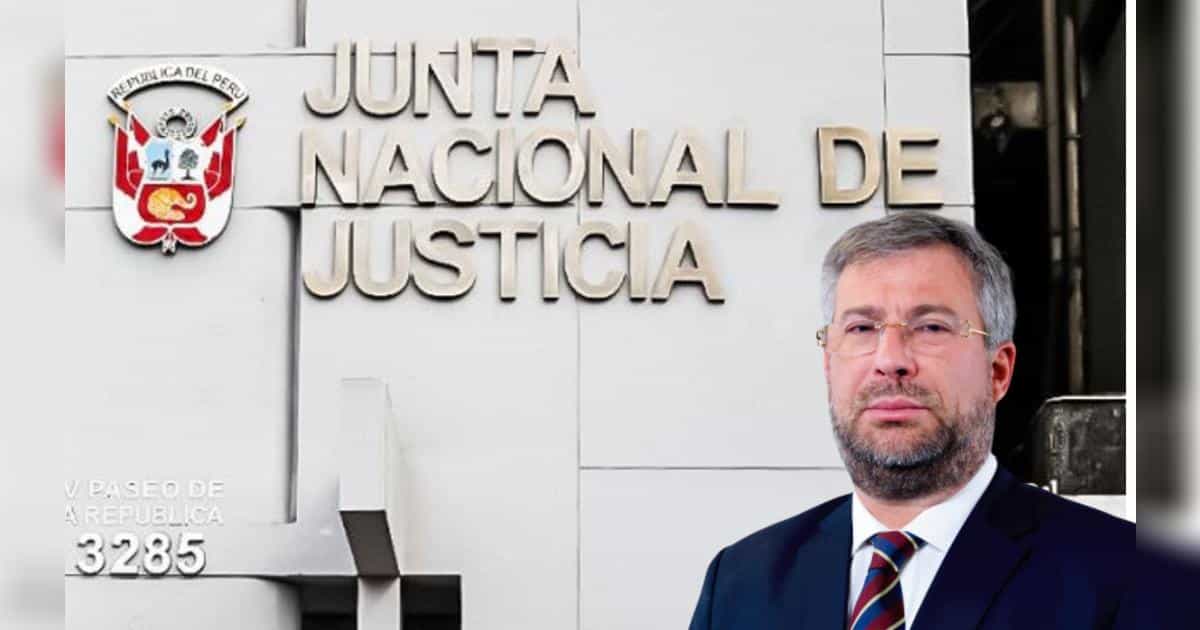 Fachada de la Junta Nacional de Justicia (JNJ) en Perú