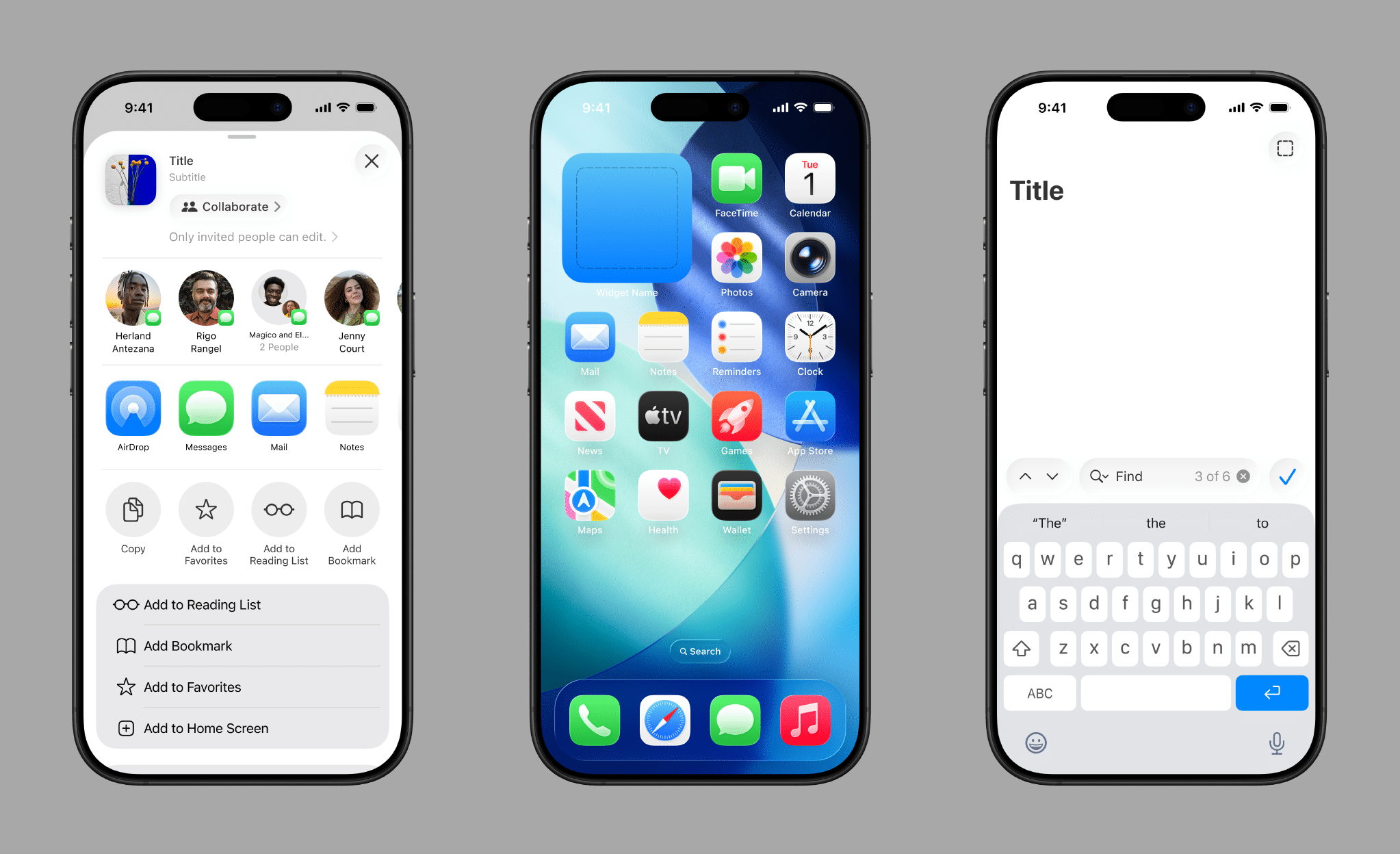 Pantallas de iPhone con interfaz iOS, reflejando el ecosistema Apple donde opera Osaurus