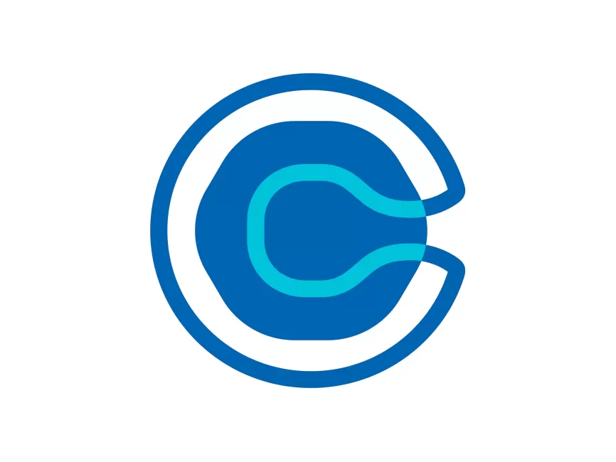 Logotipo azul de Calendly