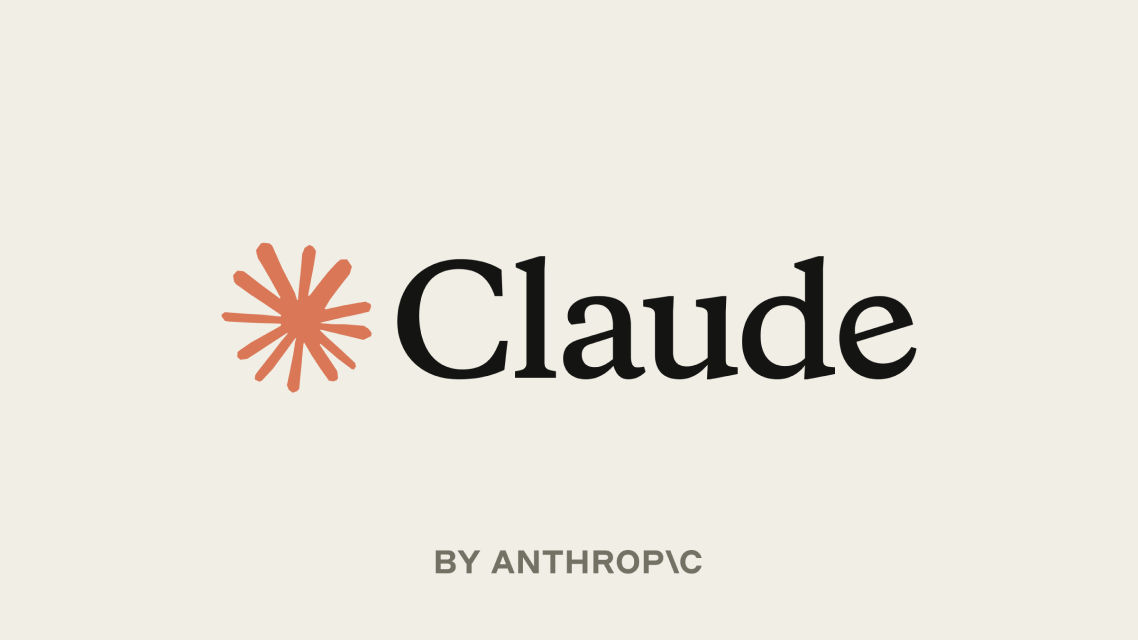 Logotipo de Claude de Anthropic, con la estrella estilizada naranja y la firma BY ANTHROPIC