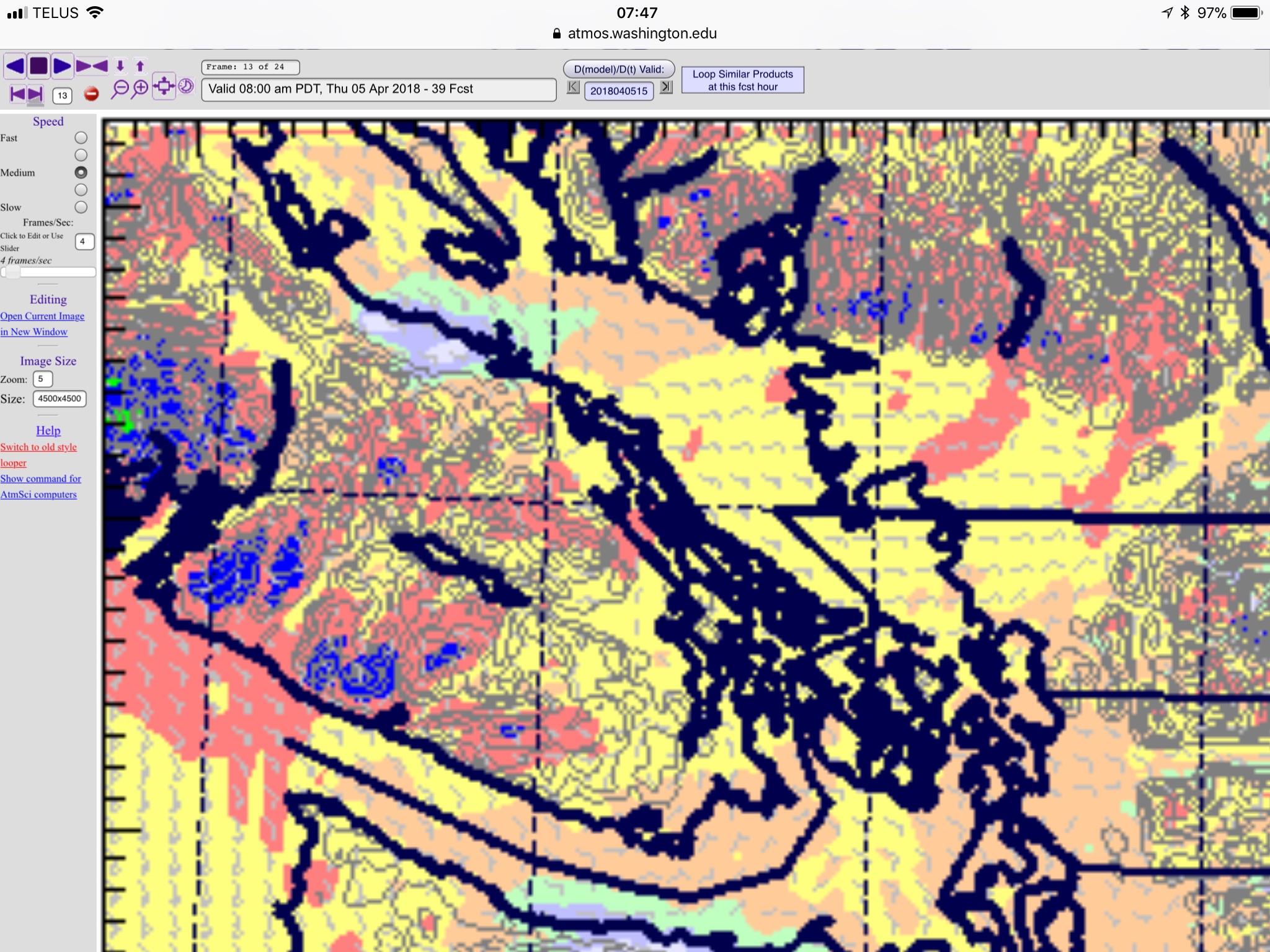 Only light showers for Port Alberni Wednesday until rain starts in evening