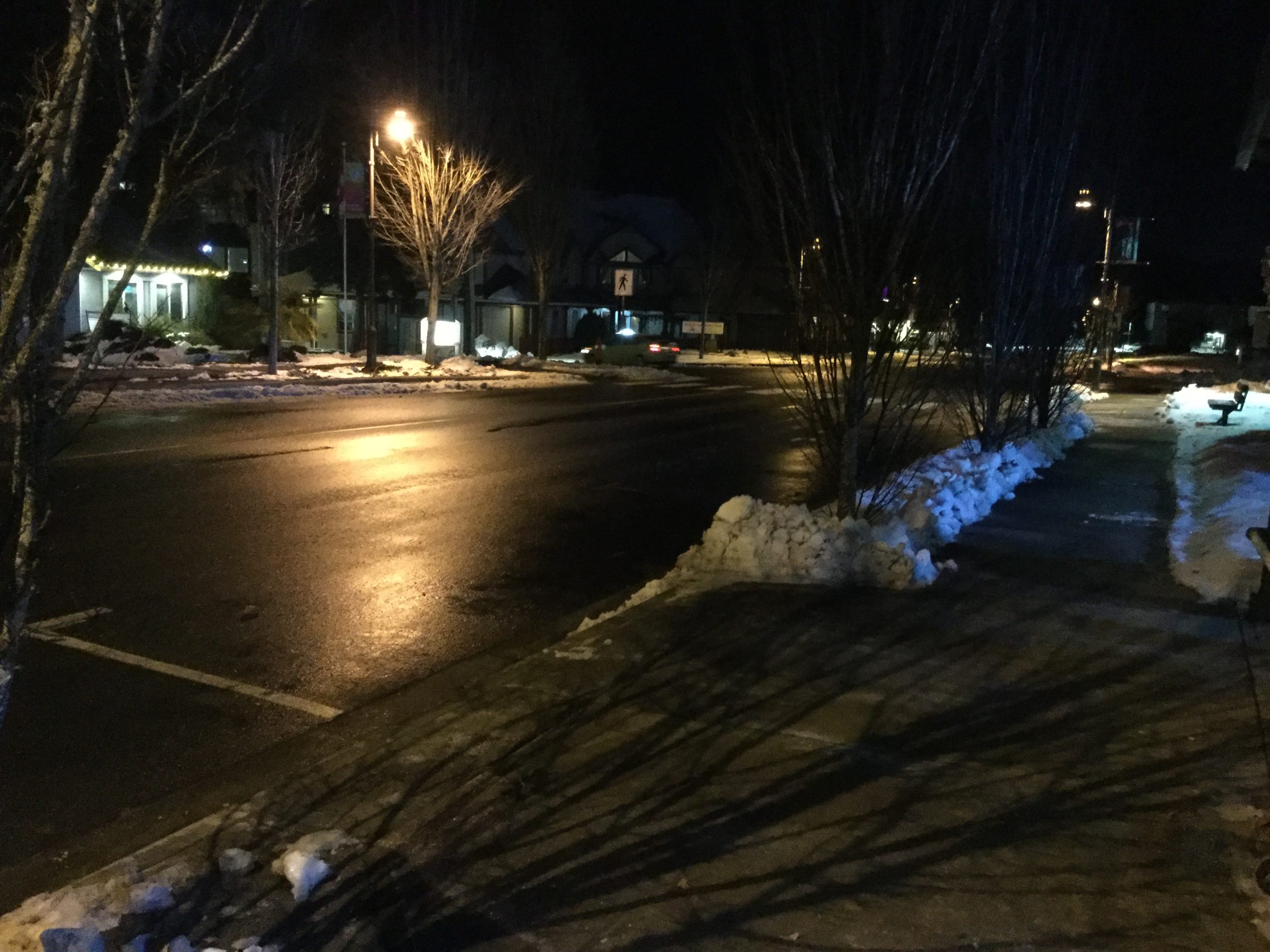 Highways clear Friday morning – Weekend of slush and rain on the way.