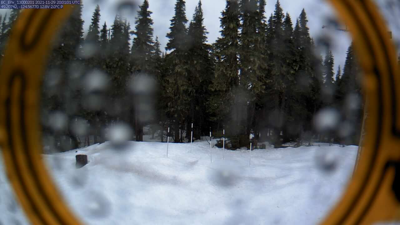 Updated 9:30AM – Forecast Heavier for West and Fraser – Snow Melting.