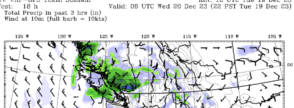 Christmas Forecast – New Nuuchanulth words and other improvements