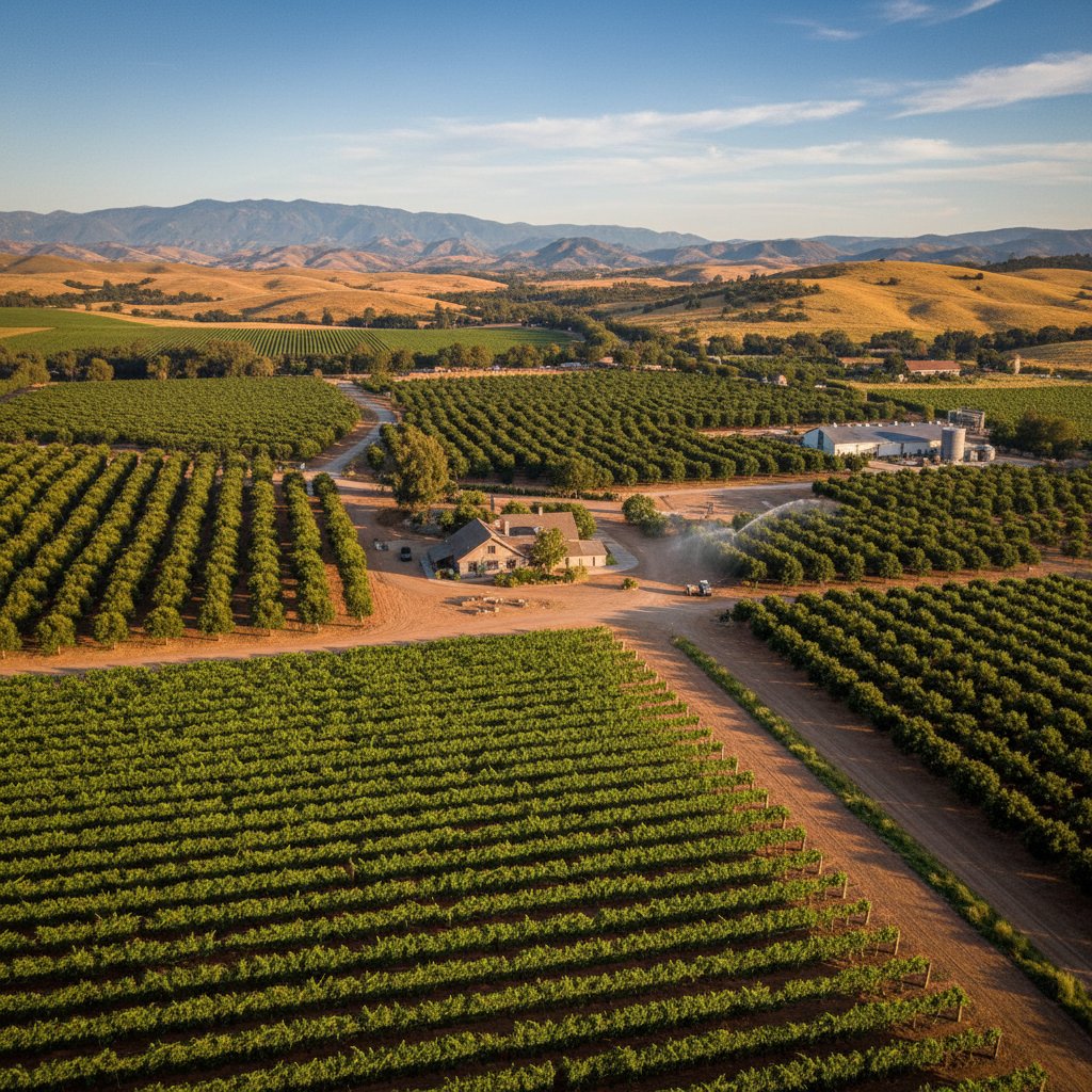 Exploring the Rich Potential of Orchards and Vineyards in California