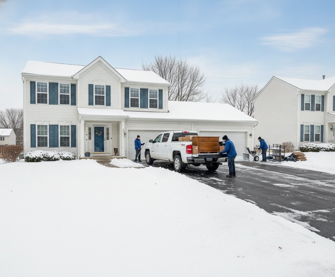 Efficient Junk and Snow Removal Services by JMOC