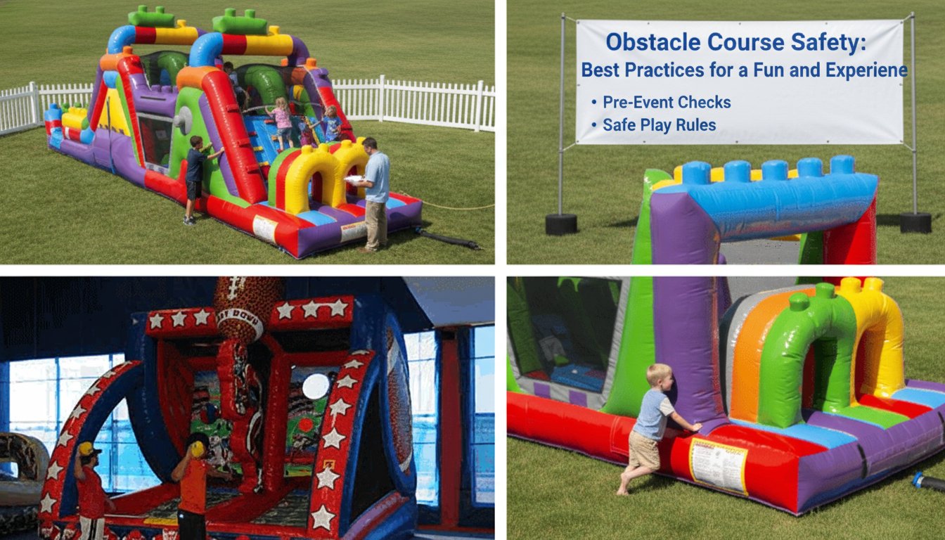 Obstacle Course Safety: Best Practices for a Fun and Secure Experience