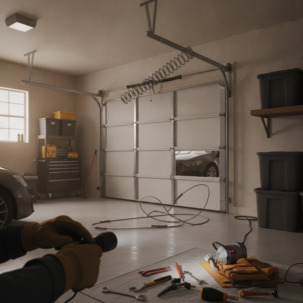 Common Garage Door Emergencies and How to Handle Them