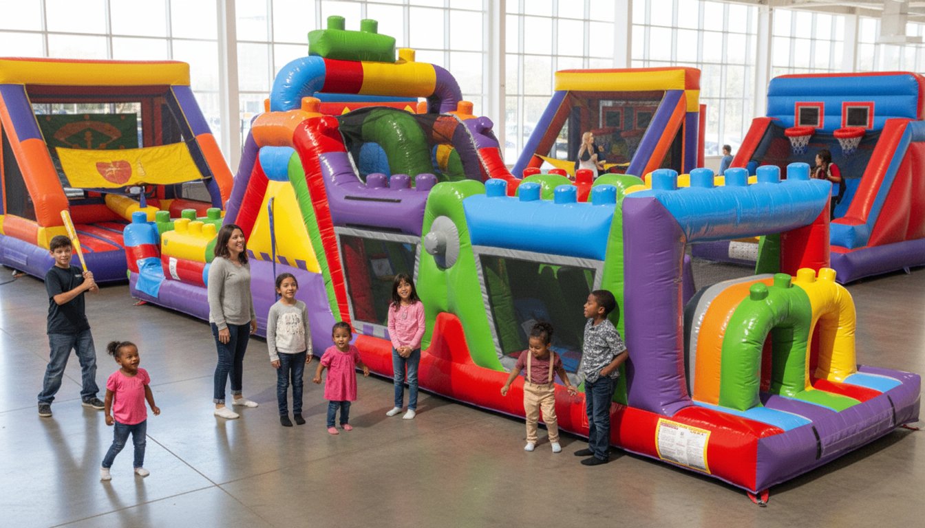Unleash the Fun with Carnival Rides from Texas Sumo Game Rental
