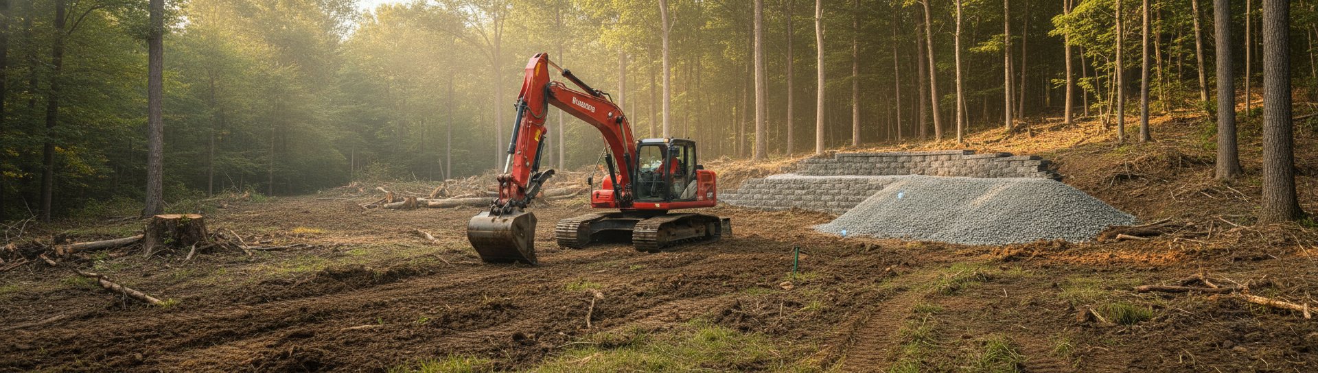 Excavation Work: Transforming Your Property with Merten Land Clearing