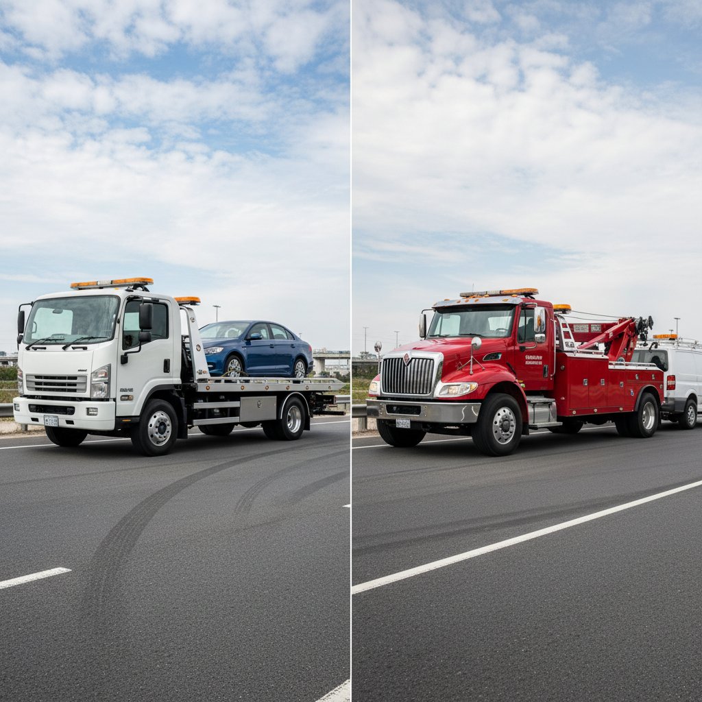 Differences Between Light and Medium Duty Towing