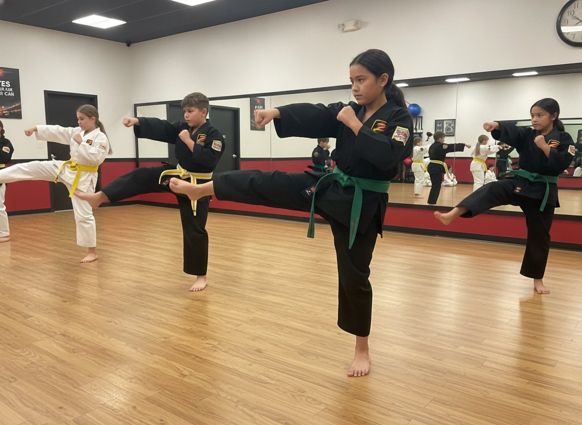 Youth Martial Arts: Developing Skills and Character