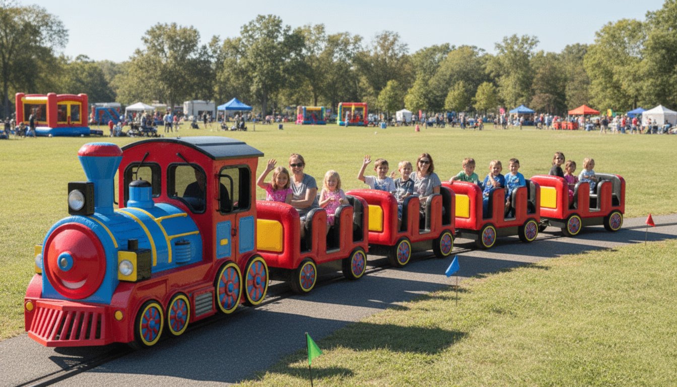 All Aboard! Enhance Your Event with Trackless Train Rentals