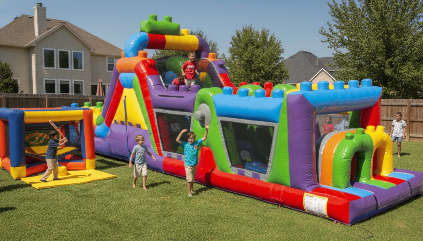 Creating a Backyard Carnival Experience with Texas Sumo Game Rental