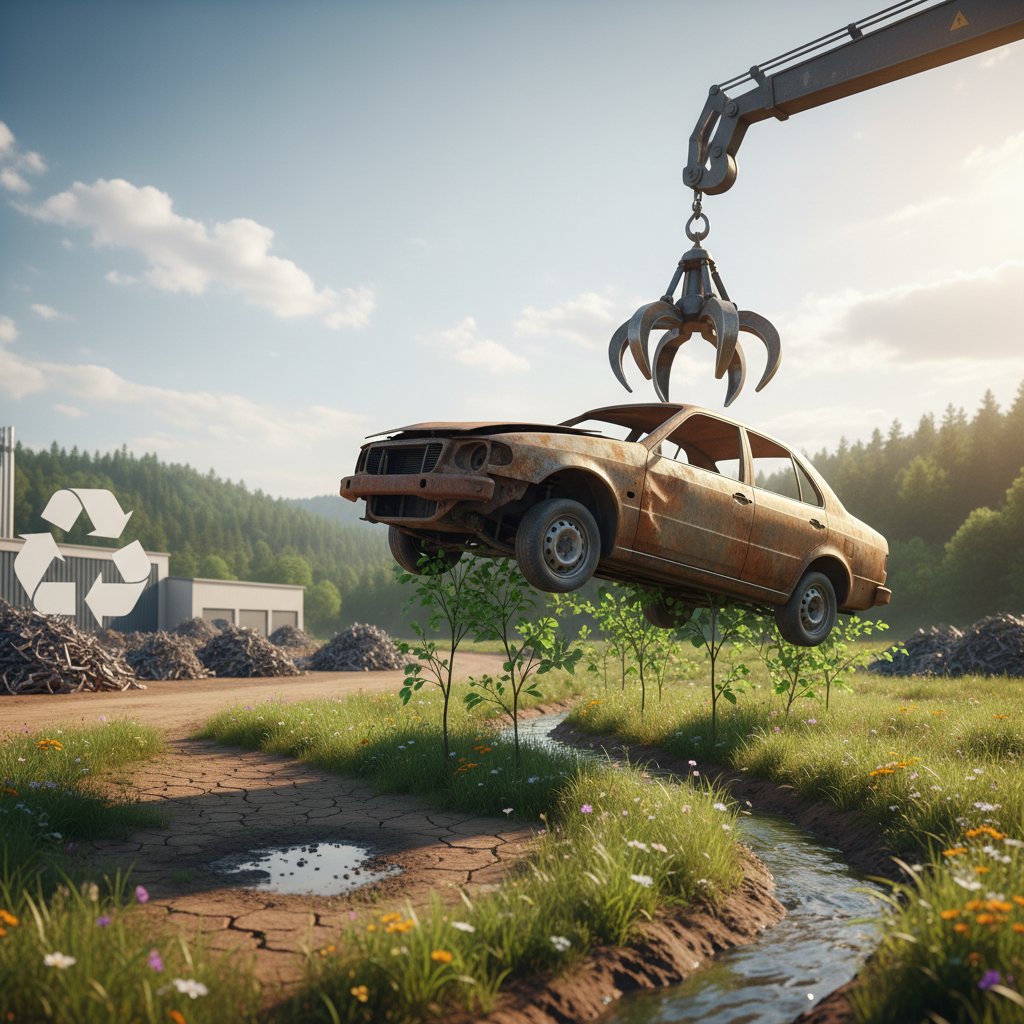 How Junk Car Removal Helps the Environment