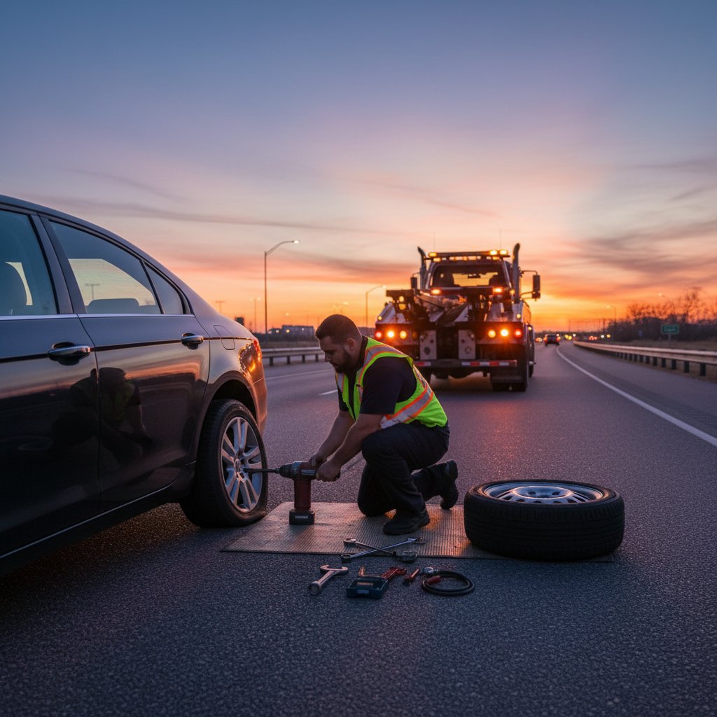 Flat Tire Assistance: Ensuring Safety and Convenience on the Road