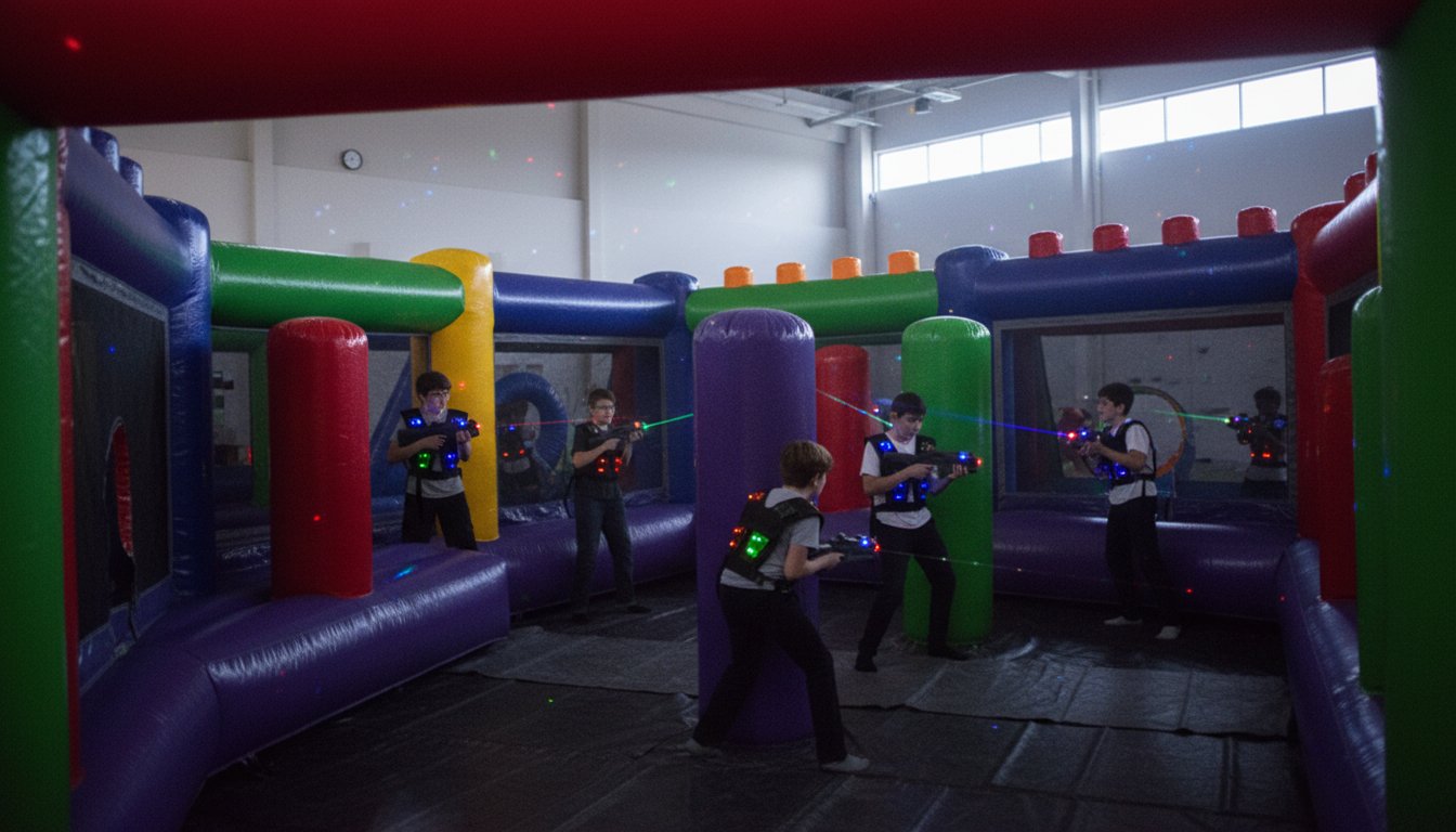 Experience the Thrill of Laser Tag with Texas Sumo Game Rental