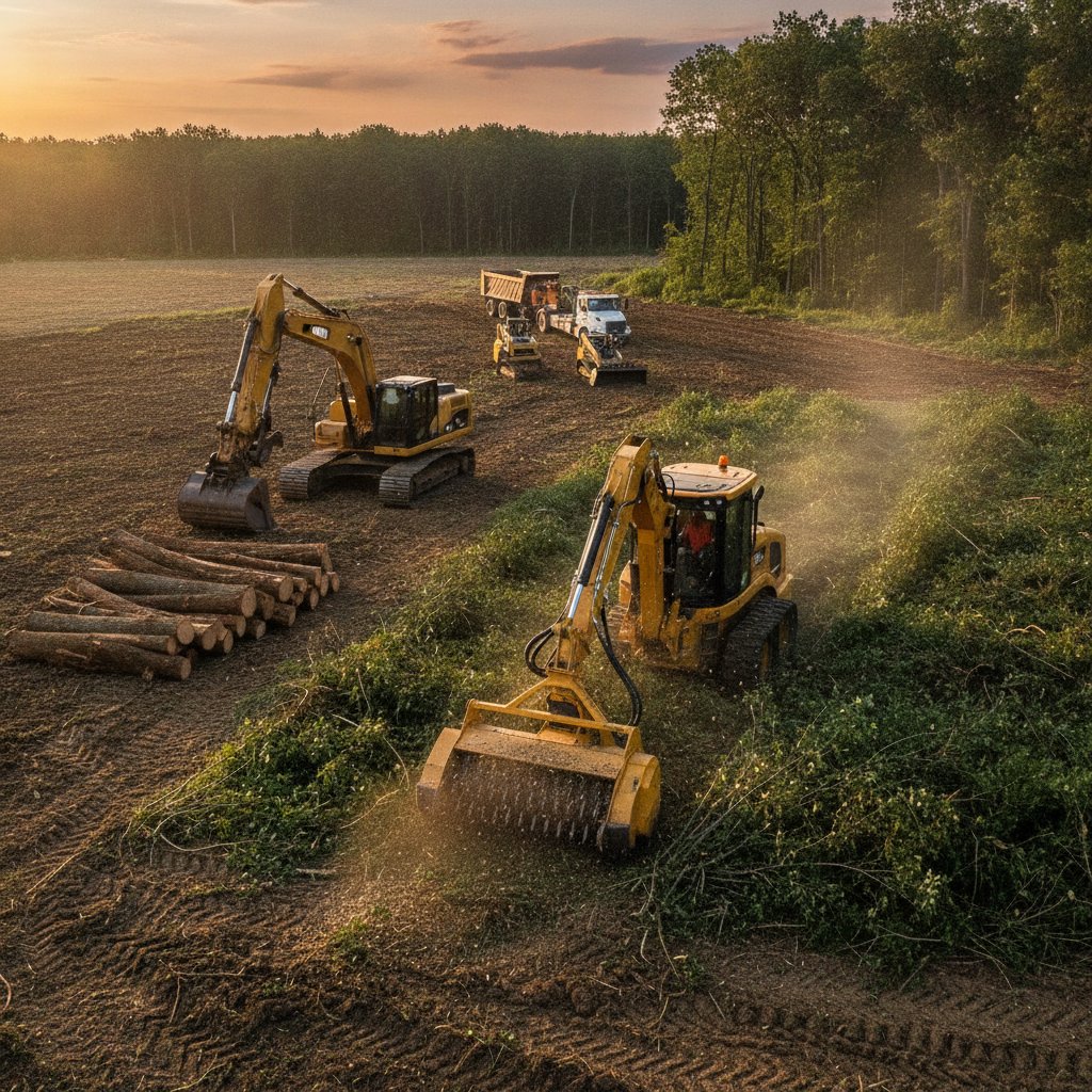 Efficient Brush and Debris Management: Essential Practices for Successful Land Clearing