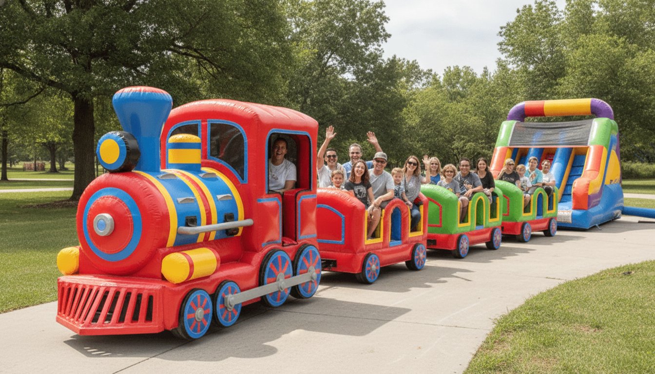 Top Occasions to Rent a Trackless Train