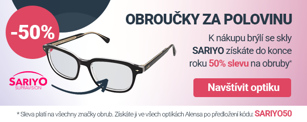 Obroučky za polovinu