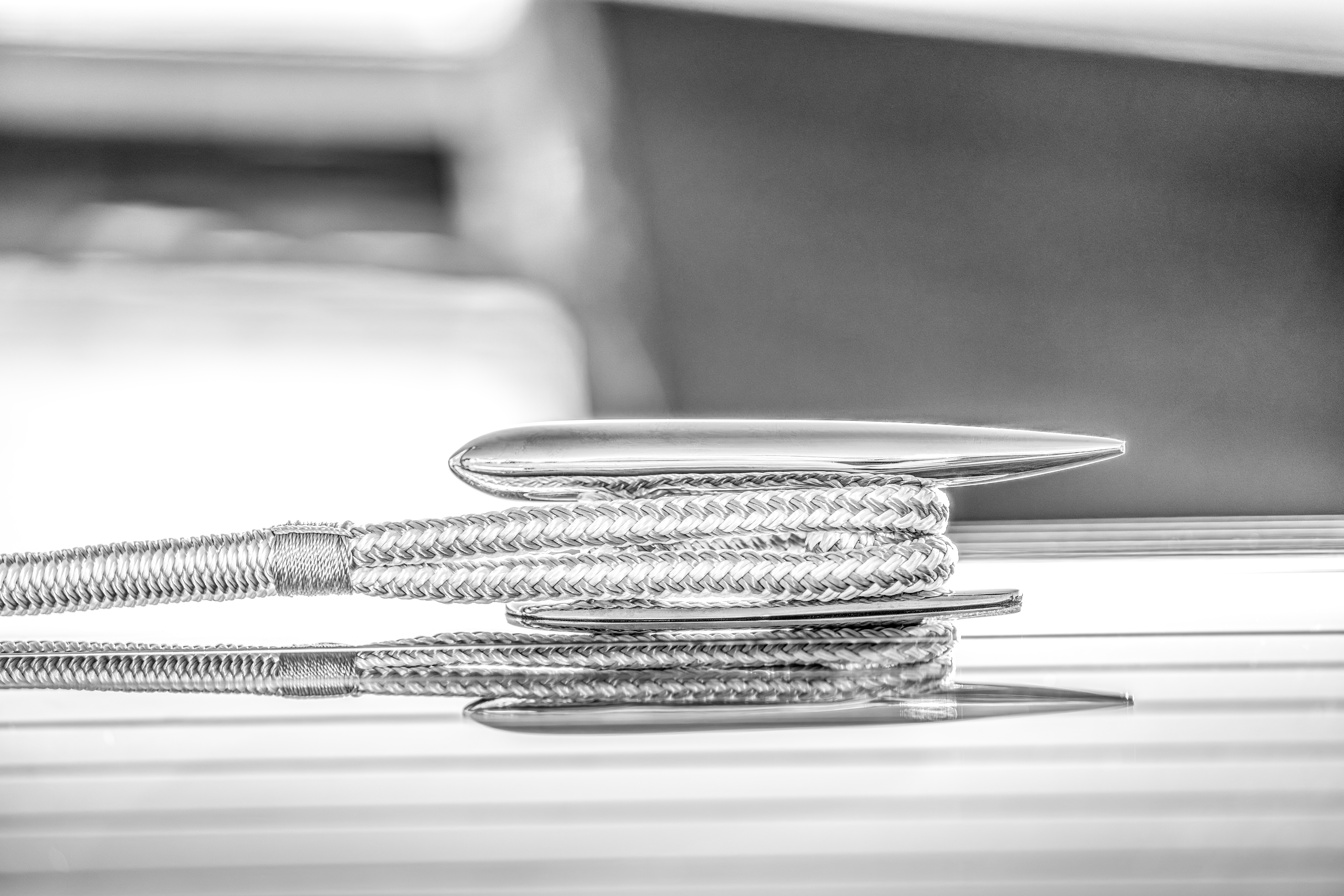 Silken Mooring — fine art photography on aluminum