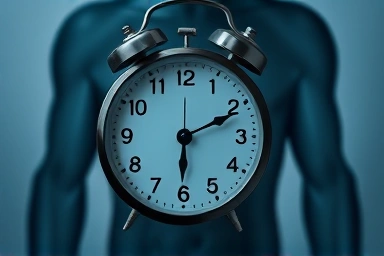 Symbolic image of medical emergency urgency and limited time.