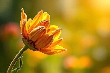 Metaphor for voice restoration and gradual healing process.