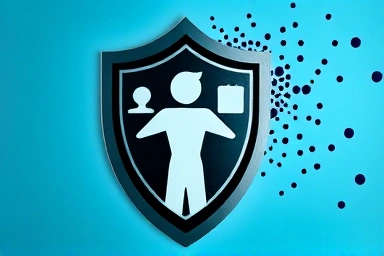 Shield protecting human from illness