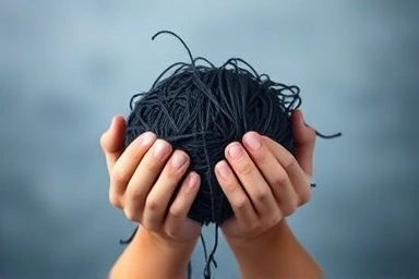 Symbolic unwinding of emotional struggles in adolescence.