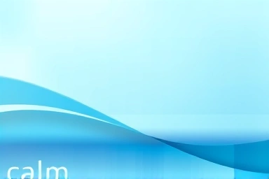 Symbolic representation of pain reduction and calm