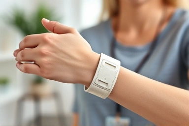 Wrist brace for tendonitis pain relief and recovery