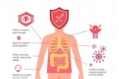 Immune system shield powered by gut health for allergy defense